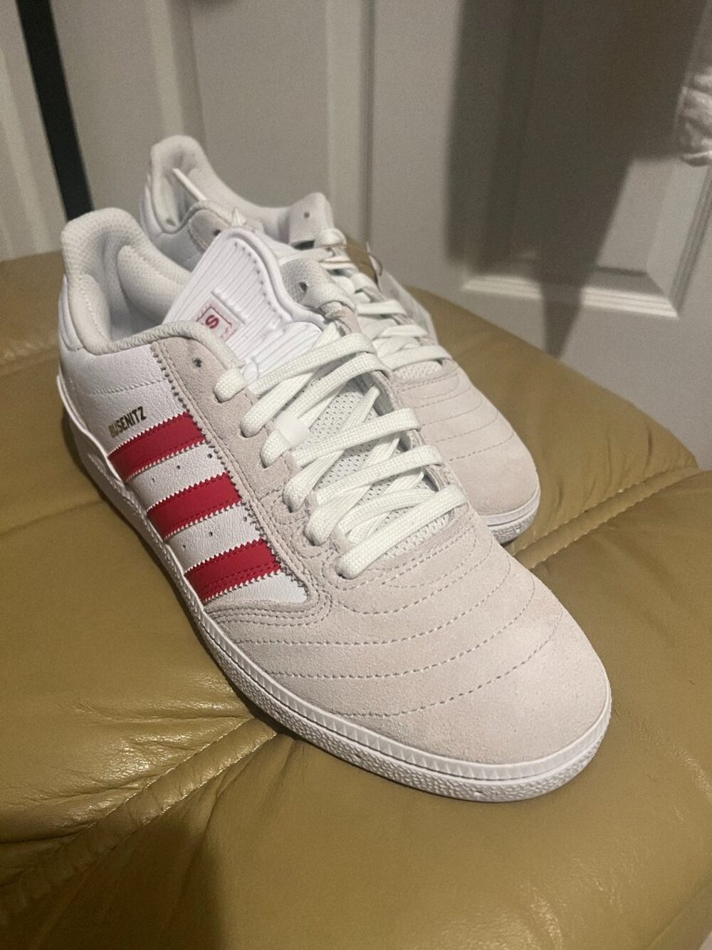 Adidas Busenitz red stripe